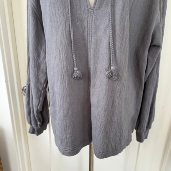 AERIE Easy Street Sweatshirt in Shell Grey Size S - Picture 5 of 12